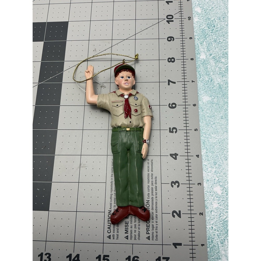 Kurt Adler 6" Boy‎ Scouts of America Oath Christmas Holiday Ornament W0329 NEW